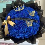 Princess Blue Flowers Bouquet