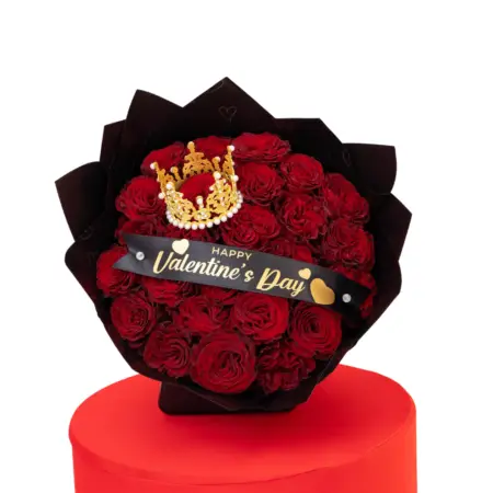 25 Roses Bouquet Valentines Day