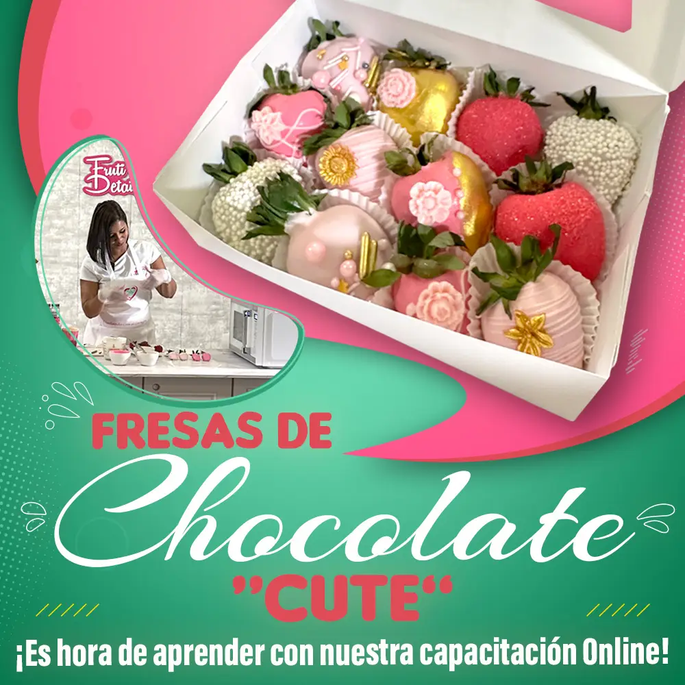 Curso Fresas con Chocolate CuteTe
